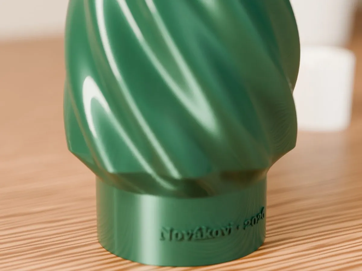Váza Twist s monogramem - Obrázek 2