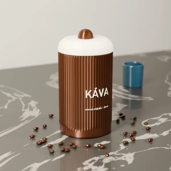 Dóza na kávu se jménem