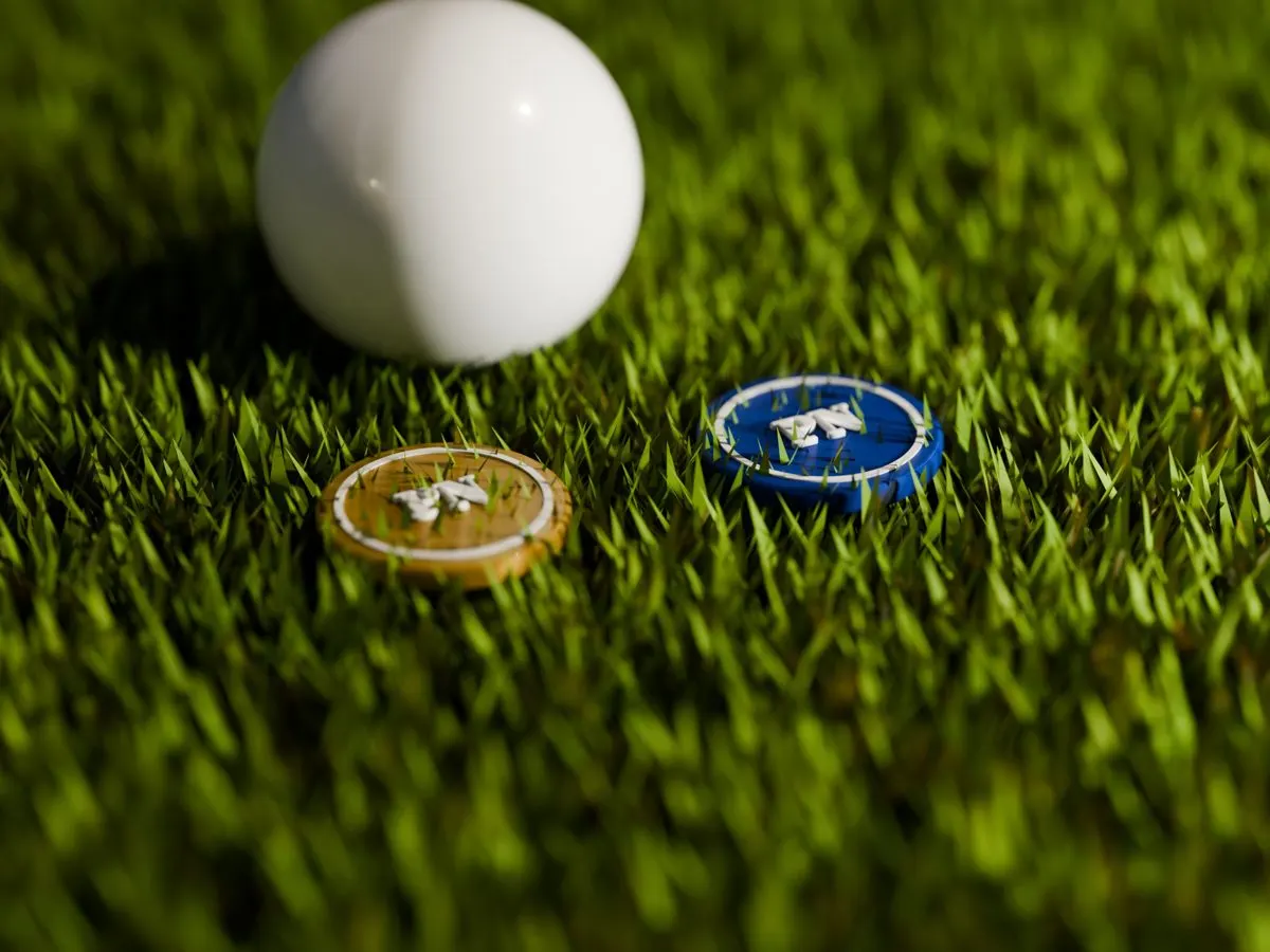 Golf Ball Markers with Initials