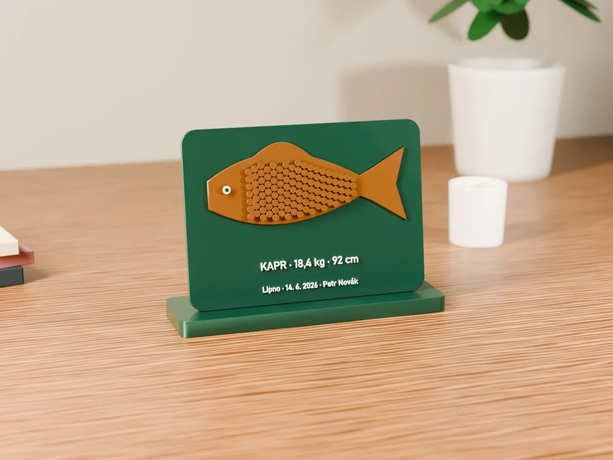 Catch Trophy – Carp with Measurements