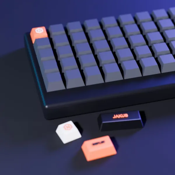 Klávesy s logem pro IT tým (keycaps)