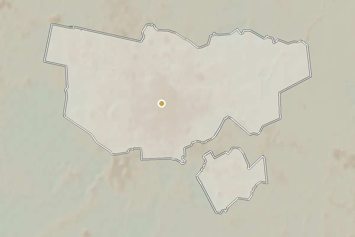 Amsterdam – shaded terrain from elevation data