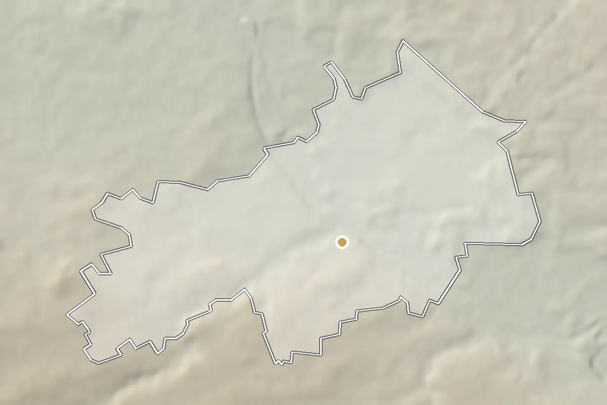 Brandýs nad Labem-Stará Boleslav – shaded terrain from elevation data