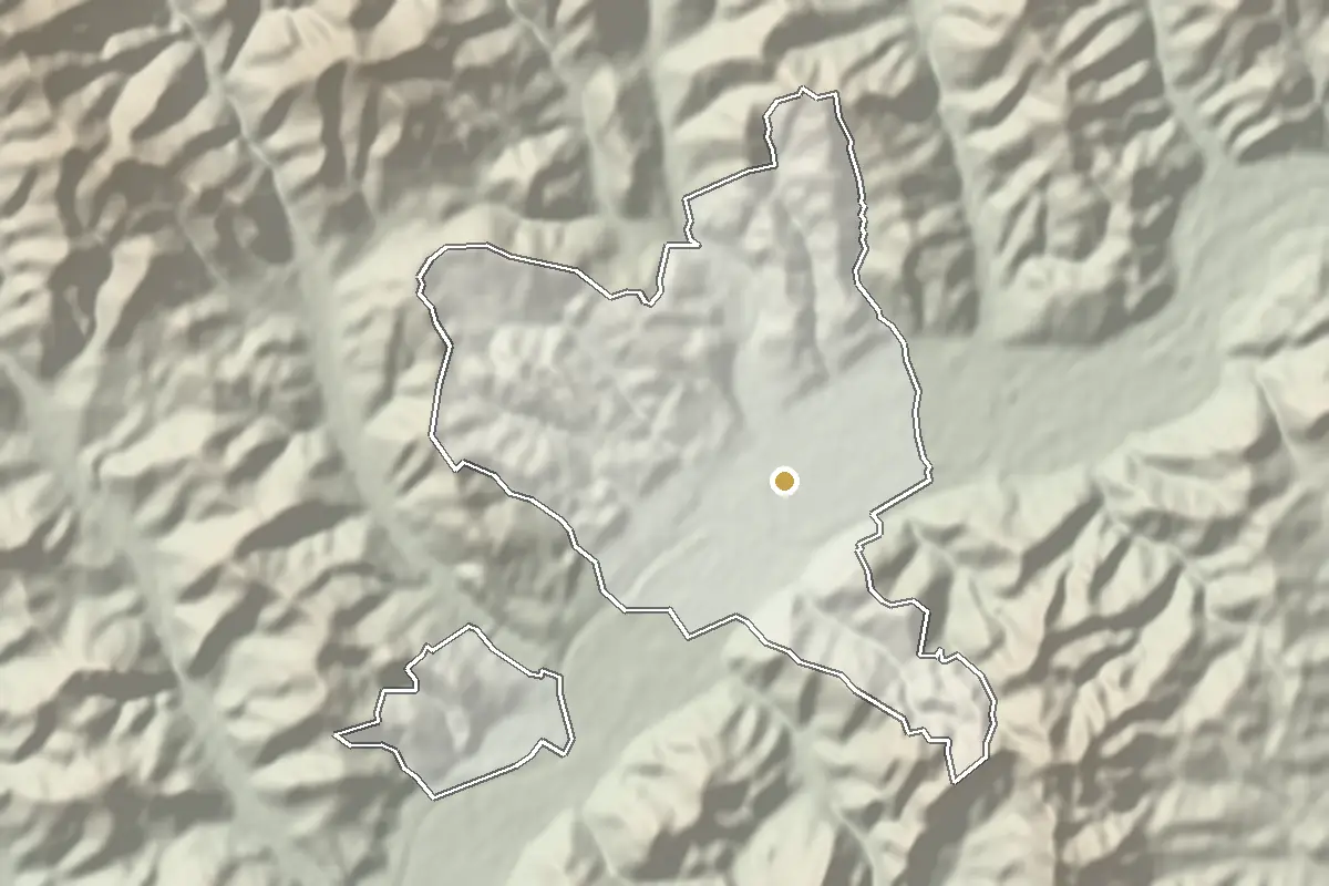 Bytča – shaded terrain from elevation data