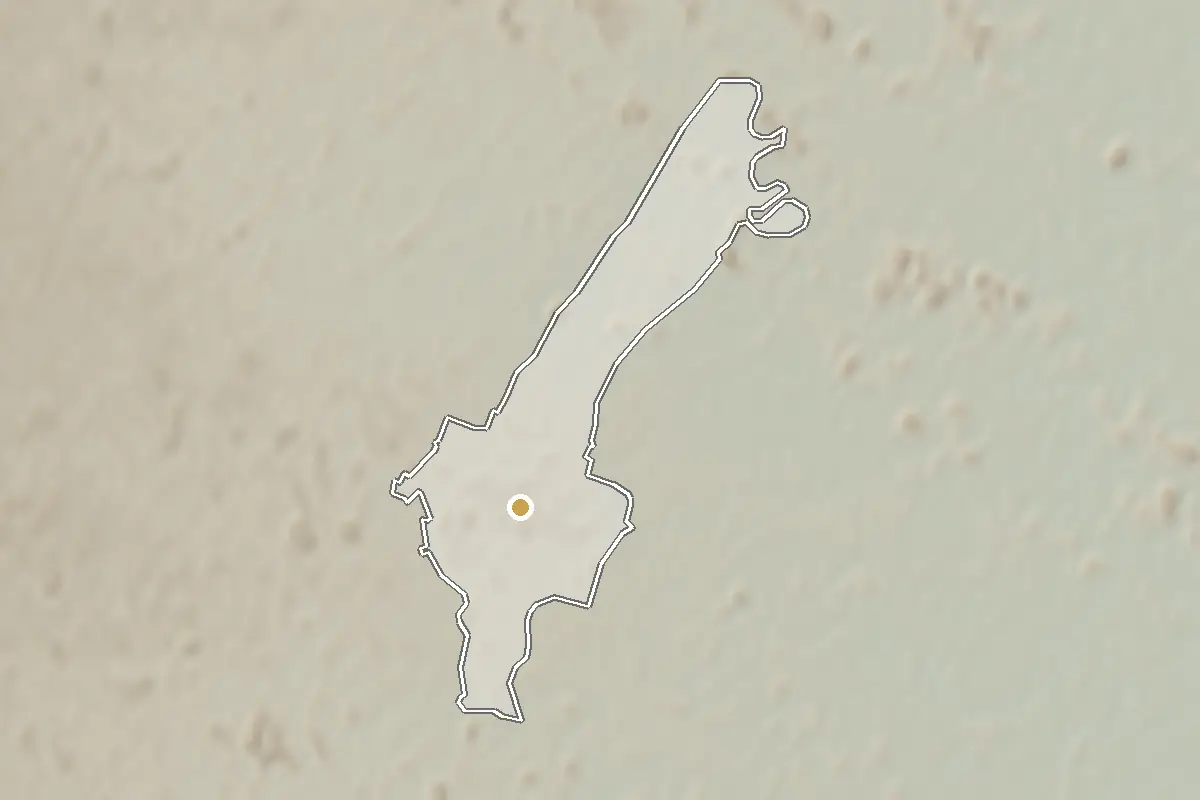 Dunajská Streda – shaded terrain from elevation data