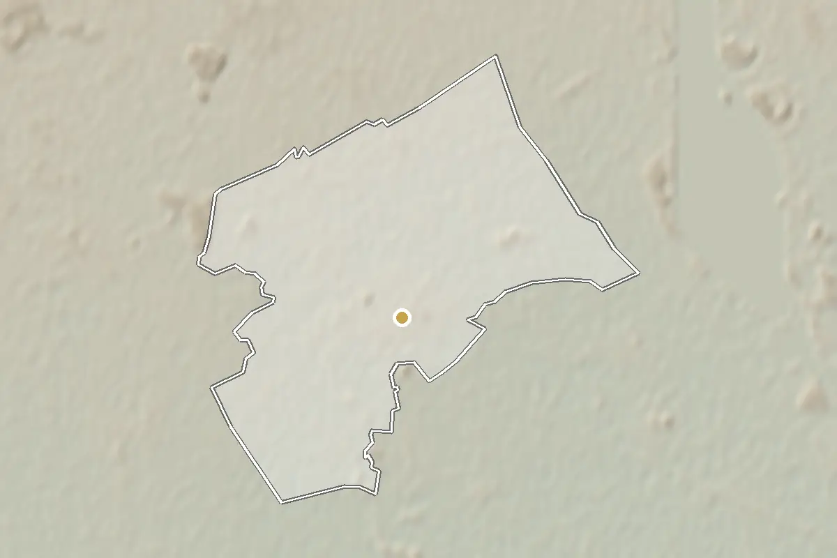 Galanta – shaded terrain from elevation data