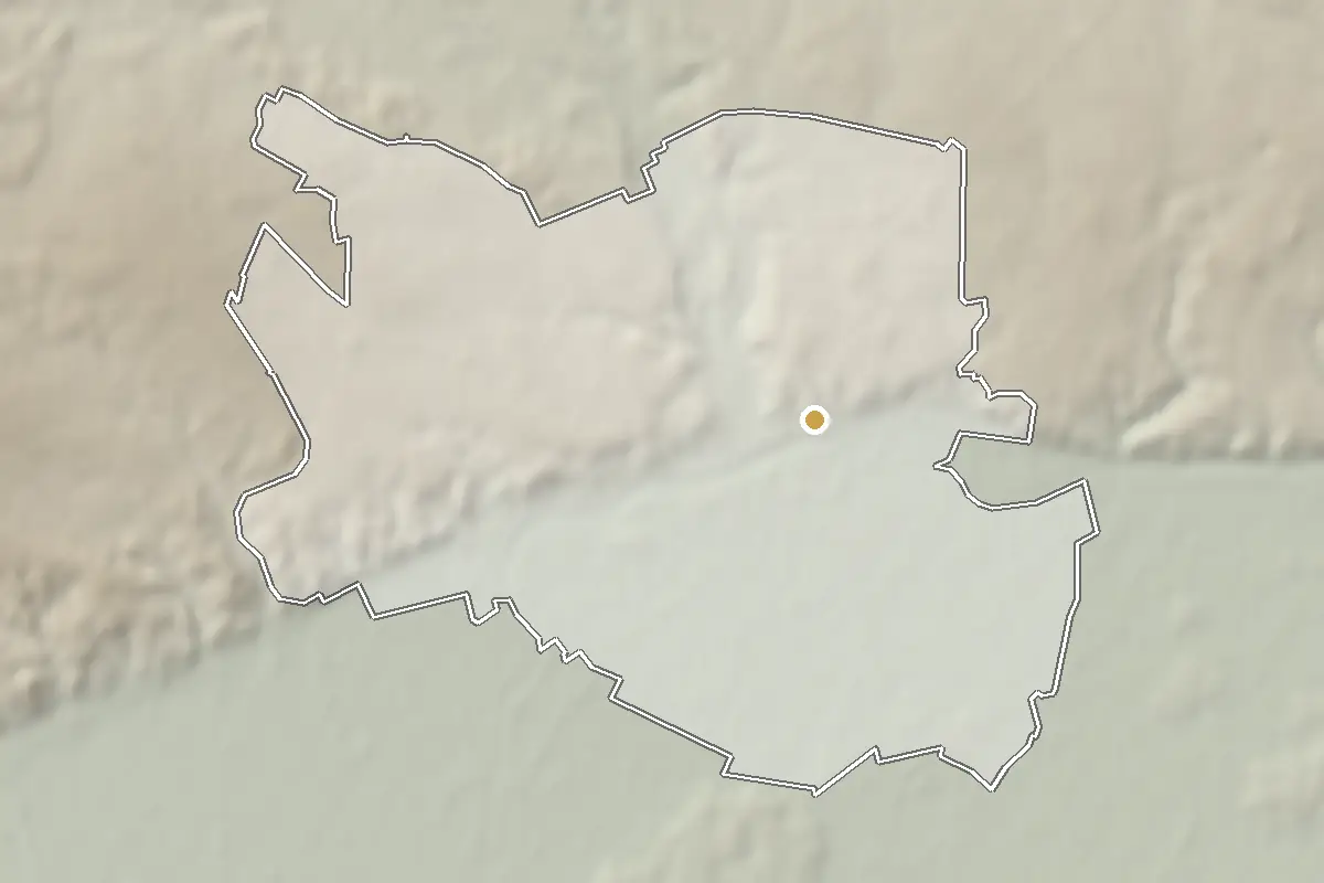 Gorzów Wielkopolski – shaded terrain from elevation data