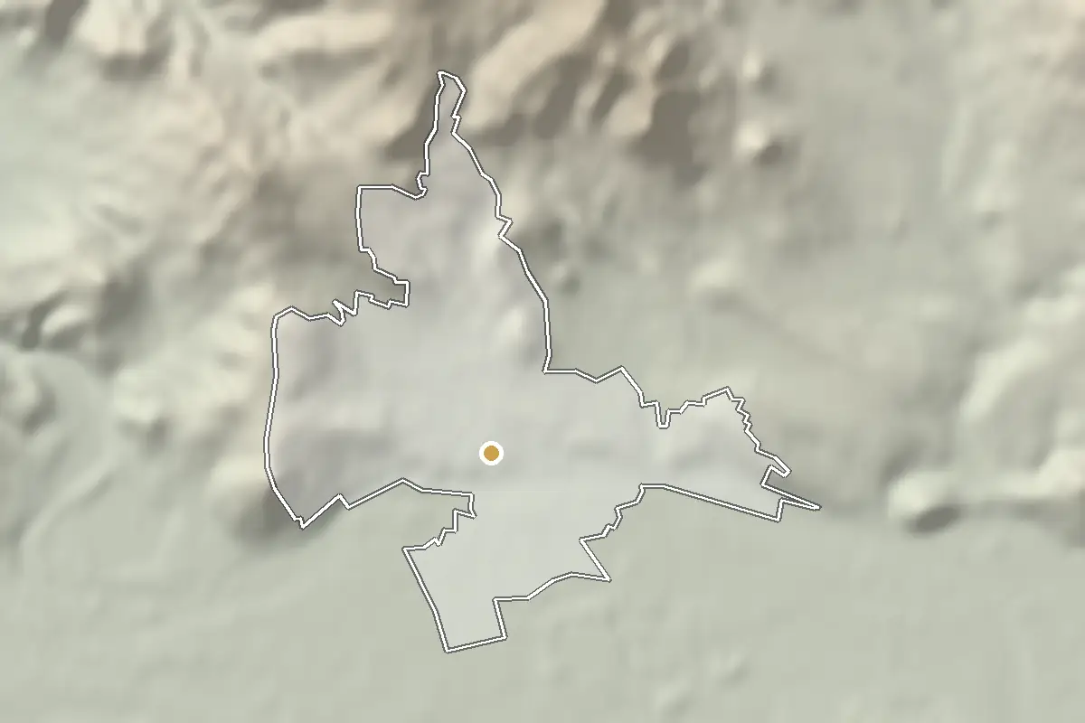 Litoměřice – shaded terrain from elevation data