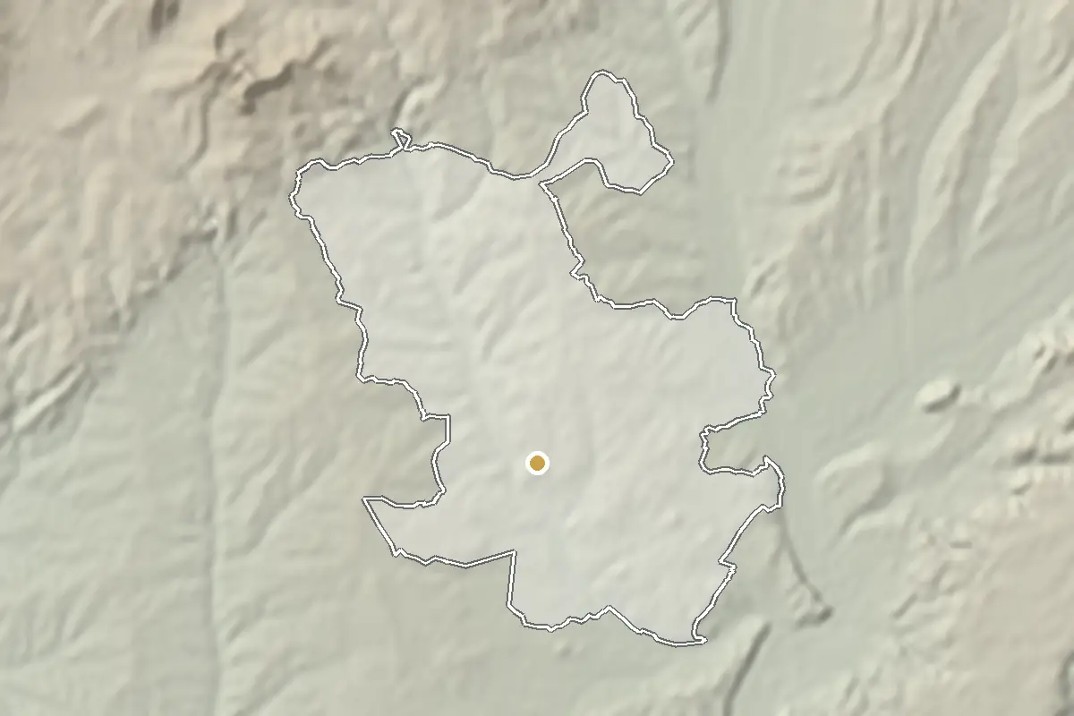 Madrid – shaded terrain from elevation data