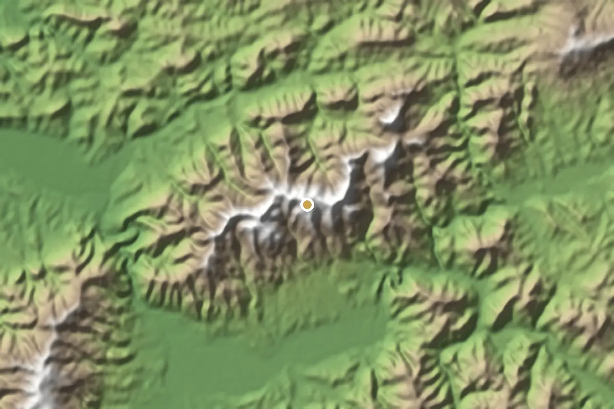 Malá Fatra – stínovaný terén z výškových dat