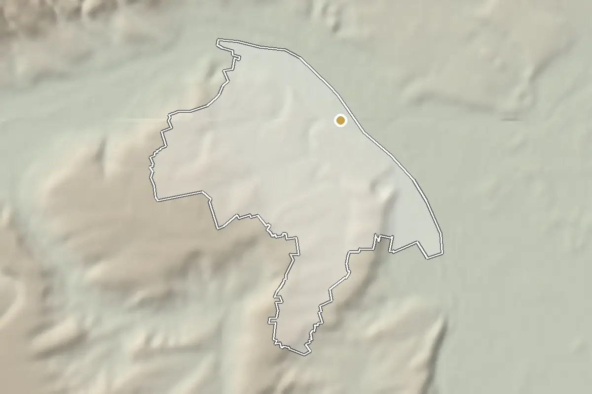 Mainz – shaded terrain from elevation data