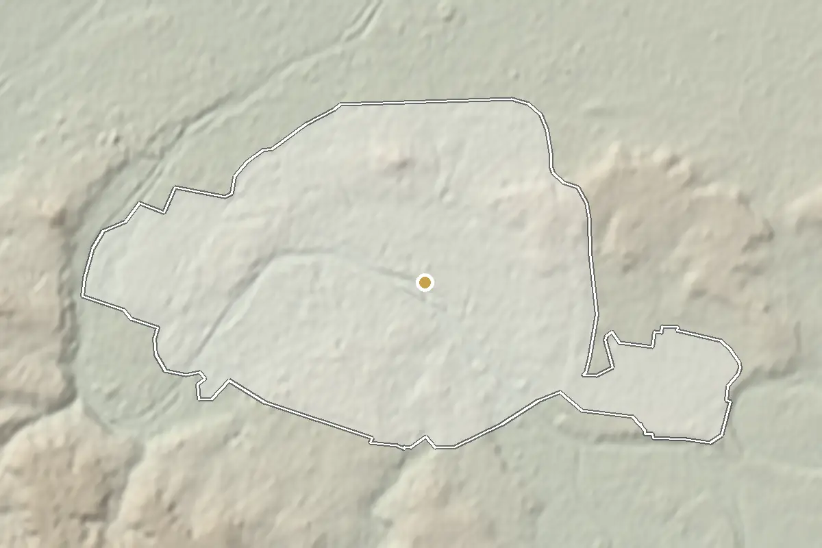 Paris – shaded terrain from elevation data