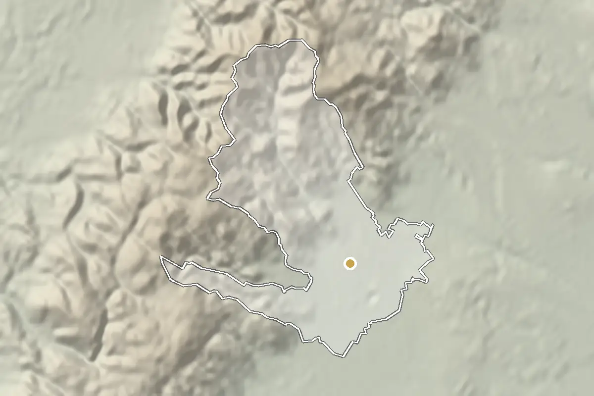 Pezinok – shaded terrain from elevation data