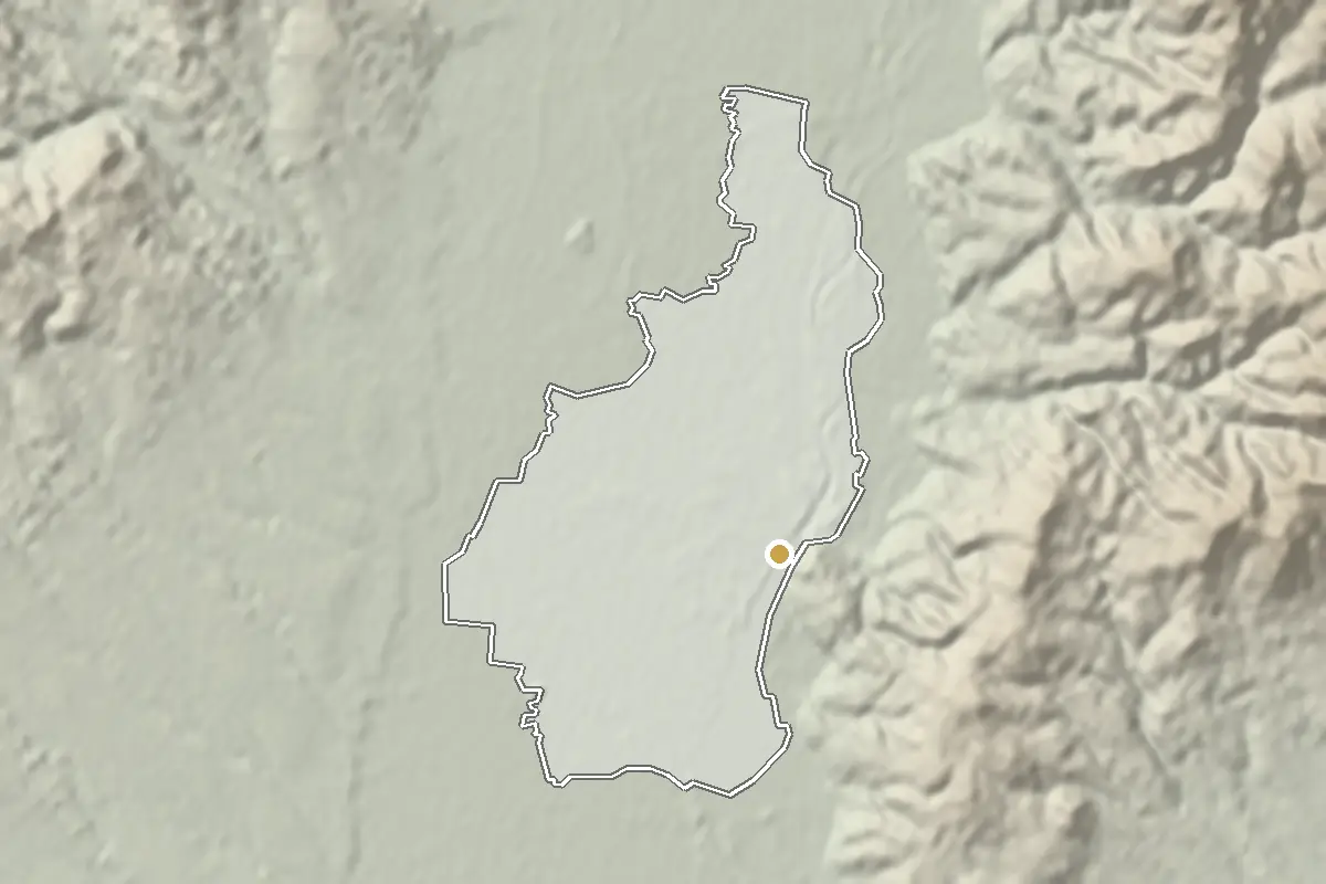 Piešťany – shaded terrain from elevation data
