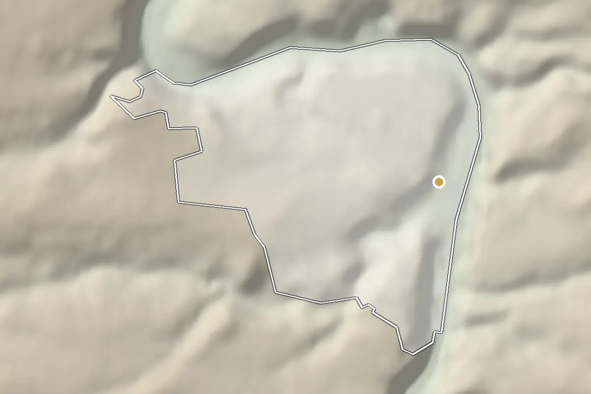 Roztoky – shaded terrain from elevation data