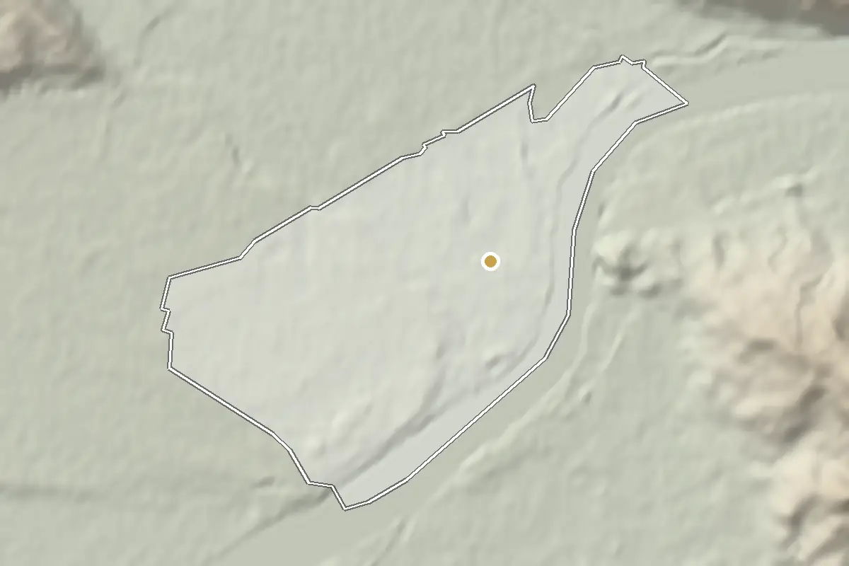 Štúrovo – shaded terrain from elevation data